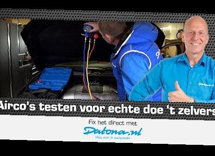 Part of a video titled Hoe test je het aircosysteem? - Rintje Ritsma laat